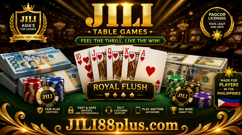 JILI Table Royal Flush PHP USD