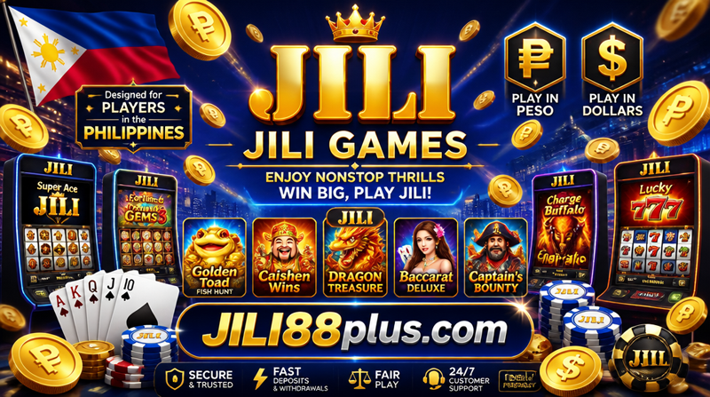 Philippine Peso Dollar JILI Gaming Banner